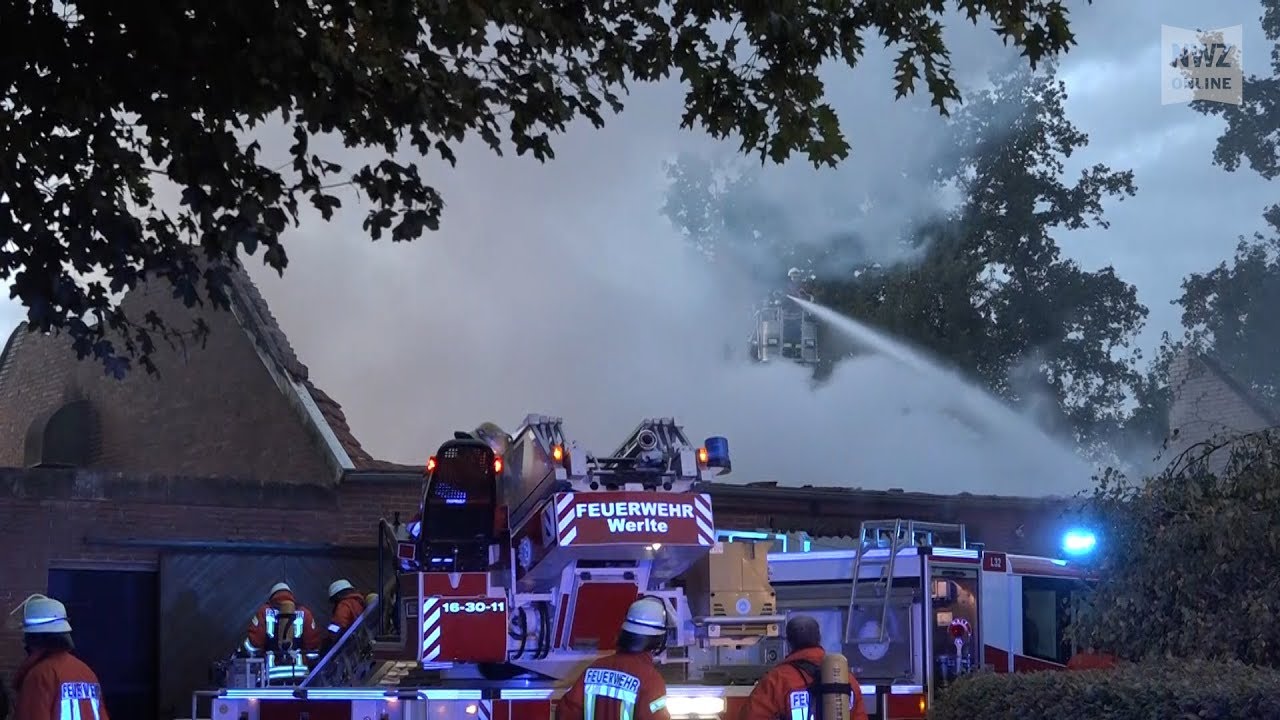 Schweinestall in Lindern niedergebrannt