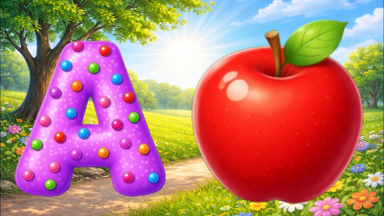 A for Apple 🍎 | ABCD Alphabet Learning for Kids | Kids Learning Video