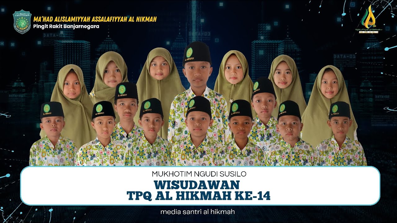 🛑HIGHLIGHT❗❗ WISUDA TPQ AL HIKMAH KE 14 || Haflah At Tasyakur Li Ikhtitamiddurus#santrikeren#santri 