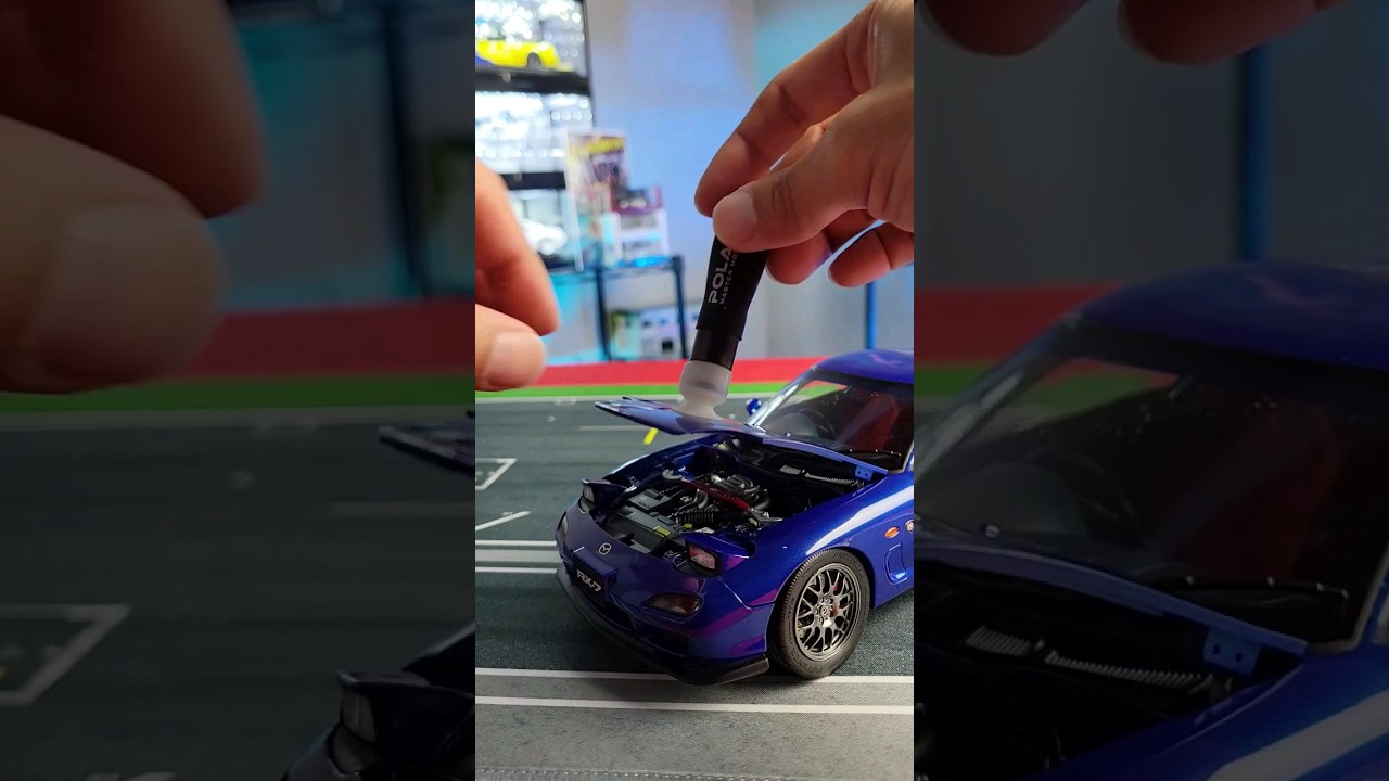 Mazda RX7 FD3S Fully Open Diecast #diecast #mazdarx7 #modelcars