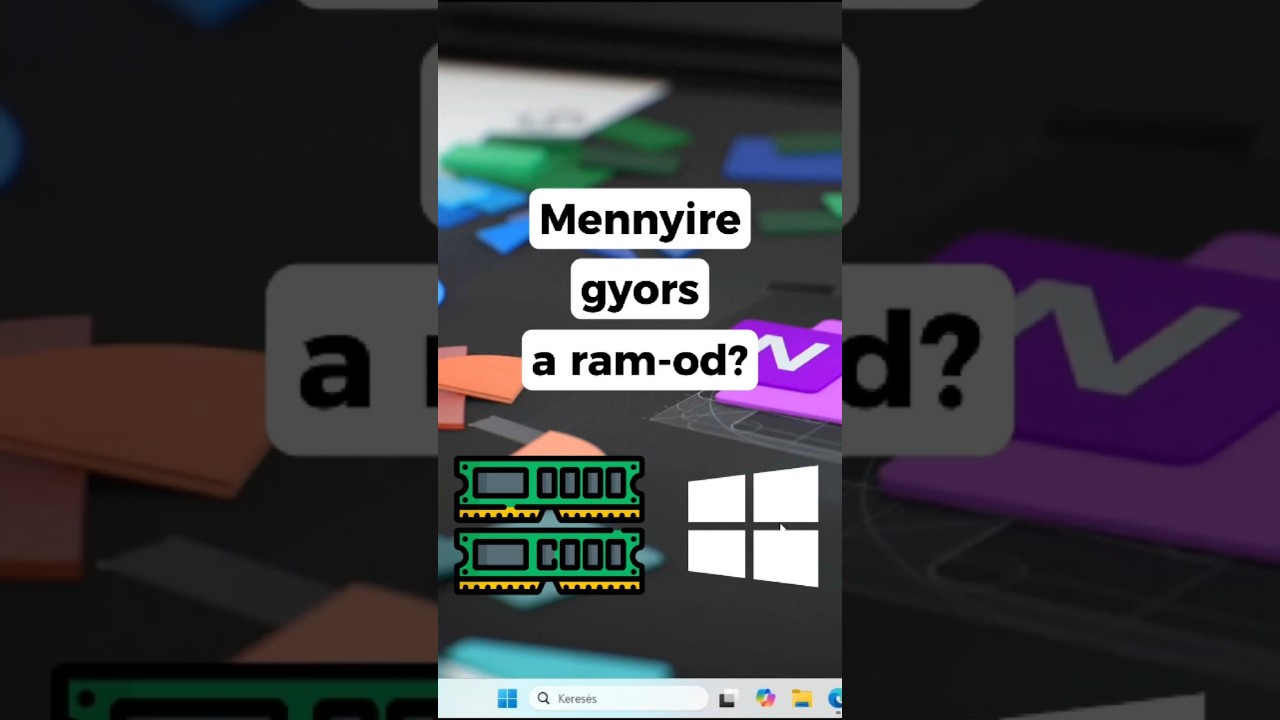 Mennyire gyors a RAM-od? Teszteld 1 parancssal Windowsban!