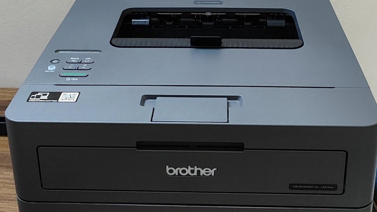 Brother HL-L2440DW Printer unboxing and assembling