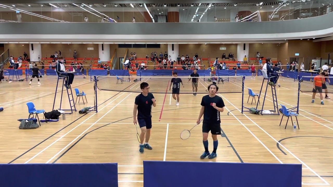 2021 全港羽毛球錦標賽 中級男雙 (關竣匡/關竣燊 vs 張建和/廖緒榮)