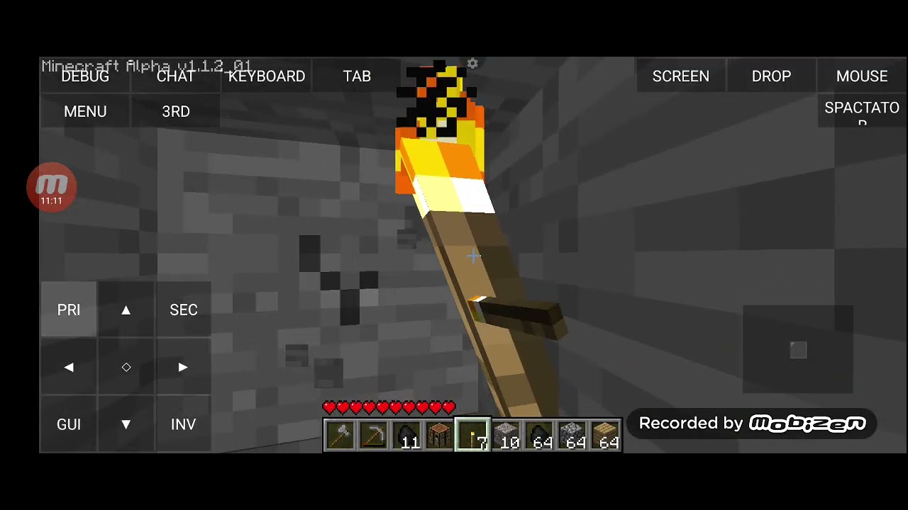 Minecraft alpha mining (part 1)