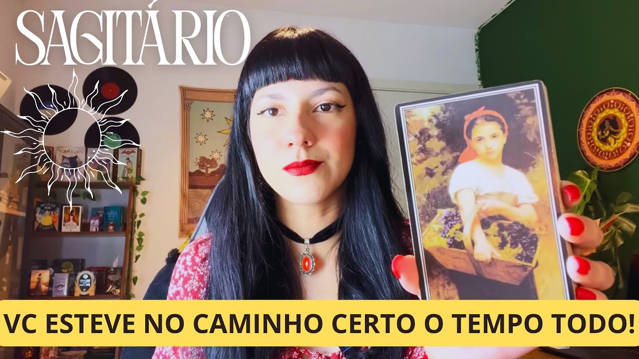 SAGIT&Aacute;RIO🔮VC VAI RECEBER NOTICIAS SOBRE ESSA PESSOA😳CHEGOU A HORA DE COLHER TUDO O QUE FEZ PRA VC👀🔥