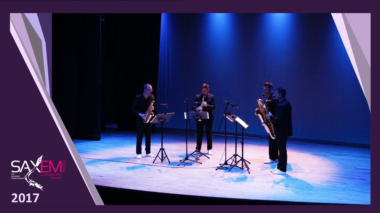 SAXEM 2017   La oración del torero (saxophone quartet)