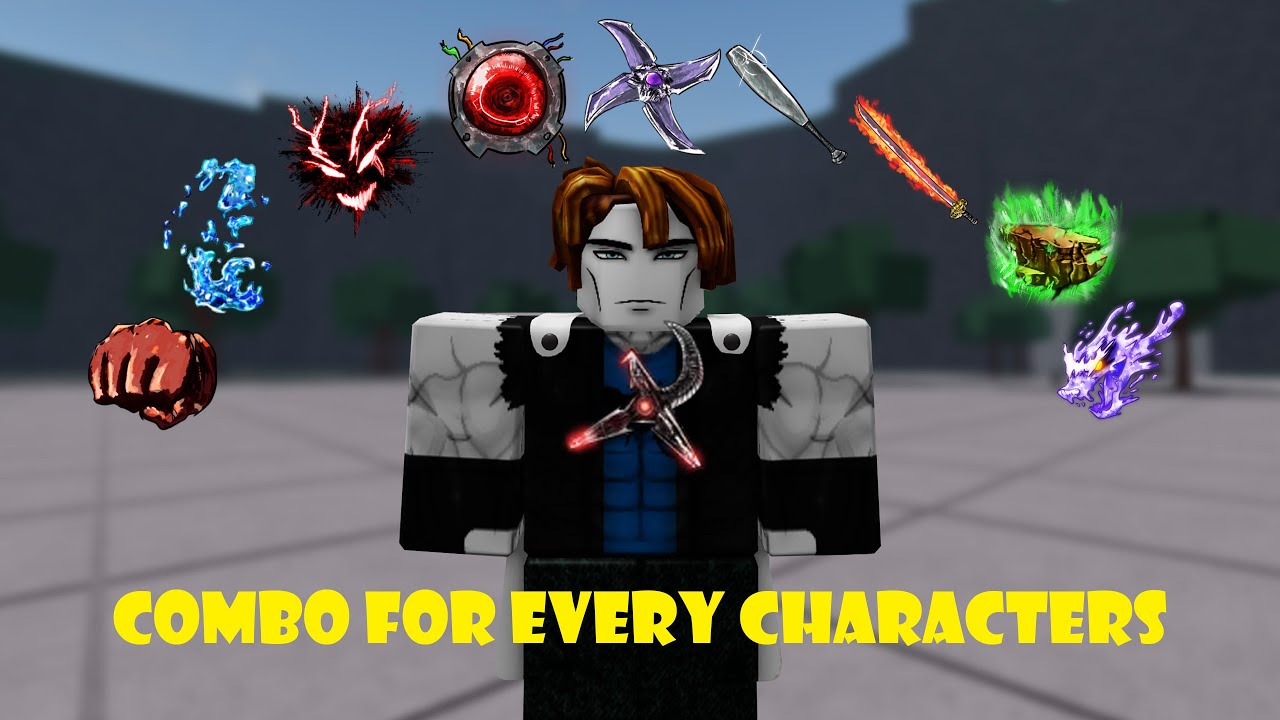 EZ COMBO FOR EVERY CHARACTERS IN TSB! #roblox #tsb #thestrongestbattlegrounds #combo