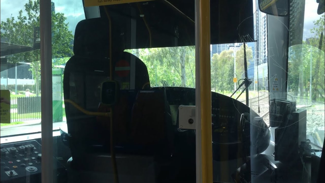 A ride on A C1 Class tram #3008, - Route 109 to Port Melbourne