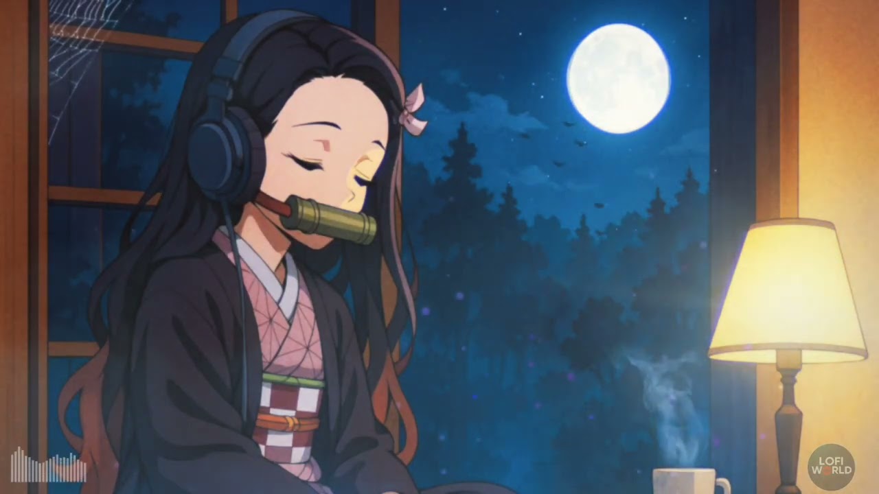 🌕 Demon Slayer Lofi  - Epic Beats to Study, Reflect and Focus