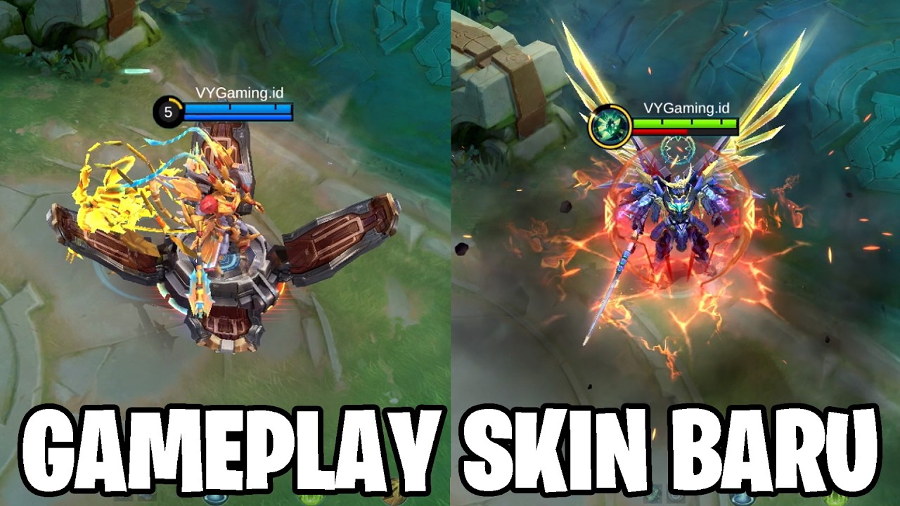 GAMEPLAY 2 SKIN COLLECTOR BARU - ARGUS COLLECTOR TITAN & SUN COLLECTOR TITAN MOBILE LEGENDS