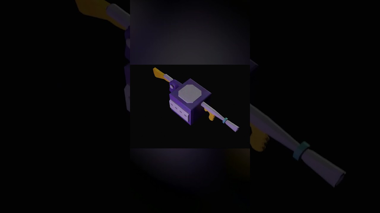 GameCube Gun | 3D Animation