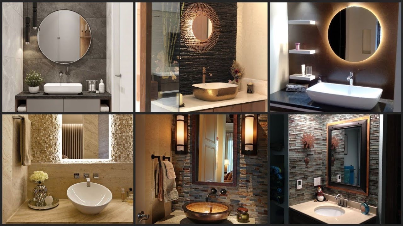 Counter Top Wash Basin Cabinet Design || Latest Modern Hand Wash Basin