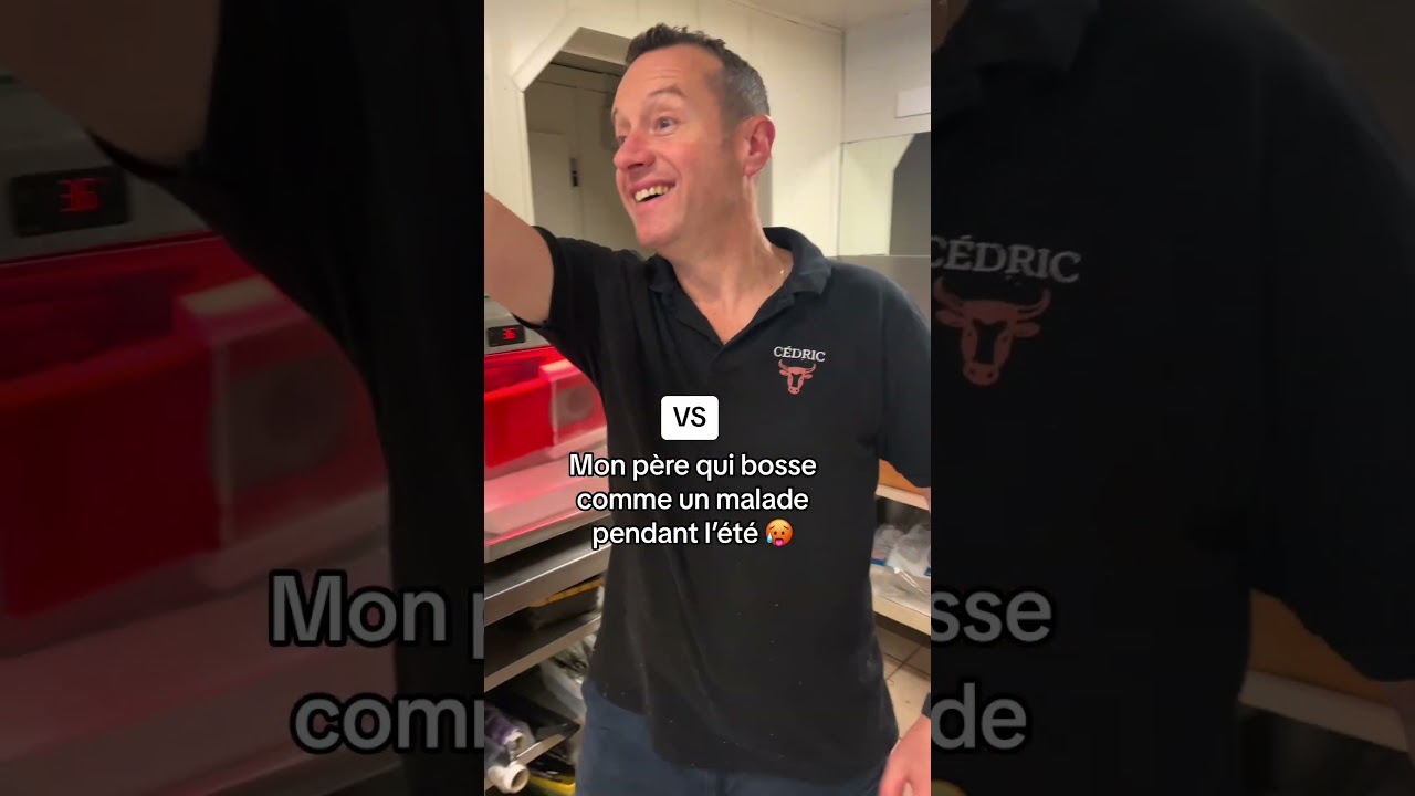 Pendant que mon père travaille, moi je... 😅🏖️