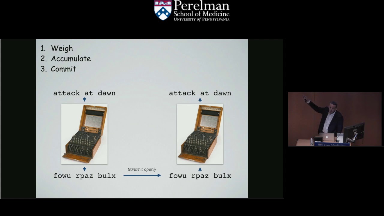 Banburismus in the Brain: Dr  Josh Gold