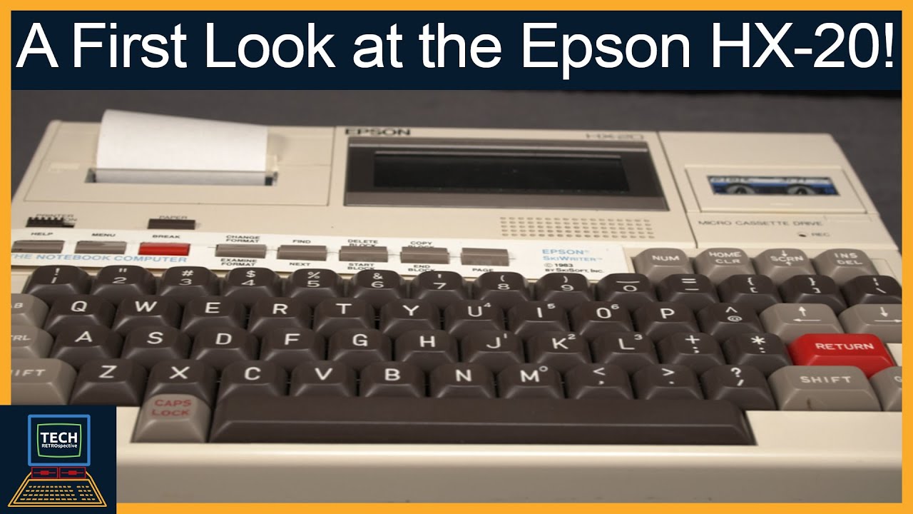 The Story of the Epson HX-20 The Most Important Computer You’ve never heard of - Tech Retrospective