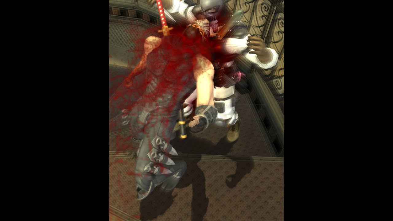 NINJA GAIDEN Σ　Ryu Hayabusa　attacked by MSAT【male ryona】
