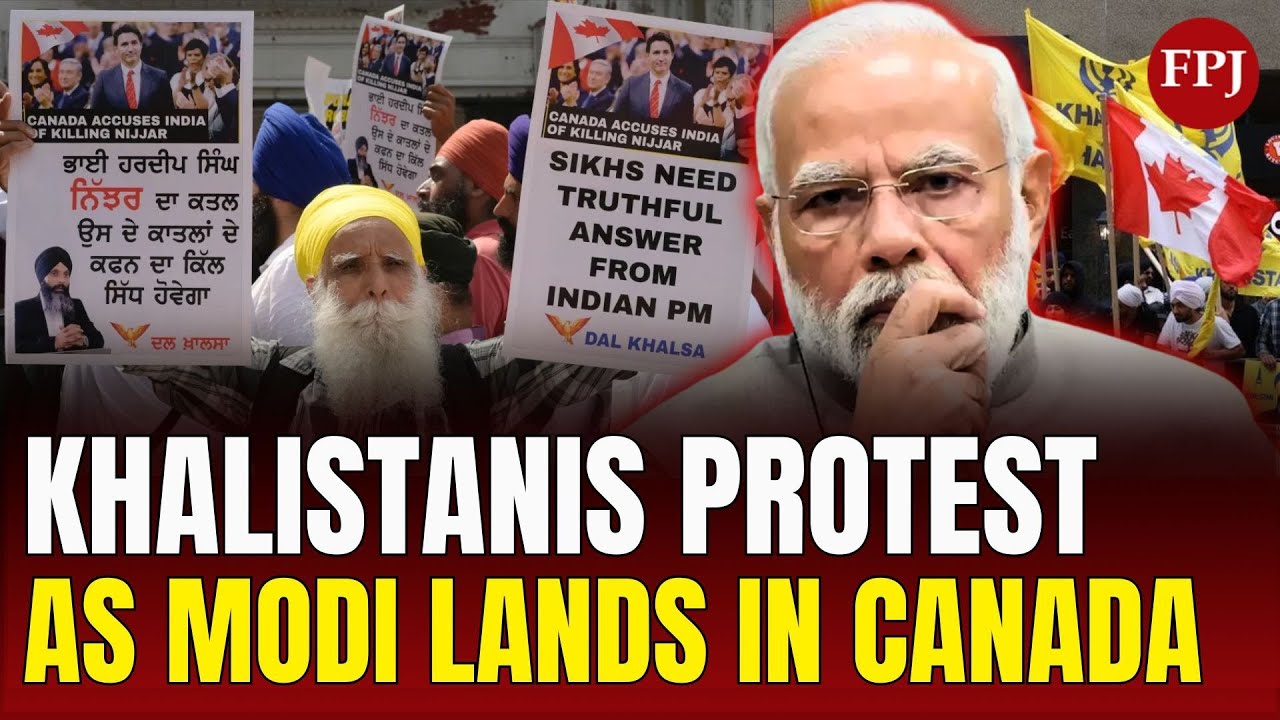 Pro-Khalistan Protests Erupt in Canada Amid PM Modi&rsquo;s G7 Visit