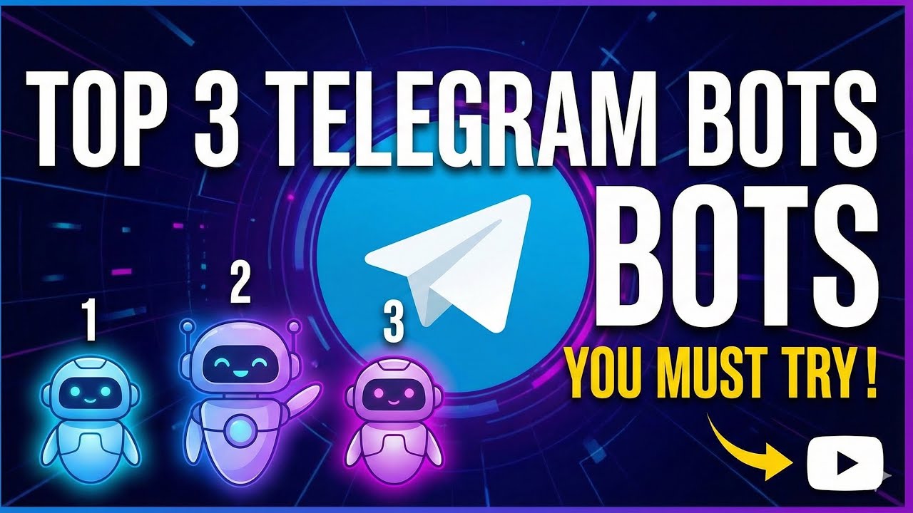 Top 3 Telegram bots || Freedomtech
