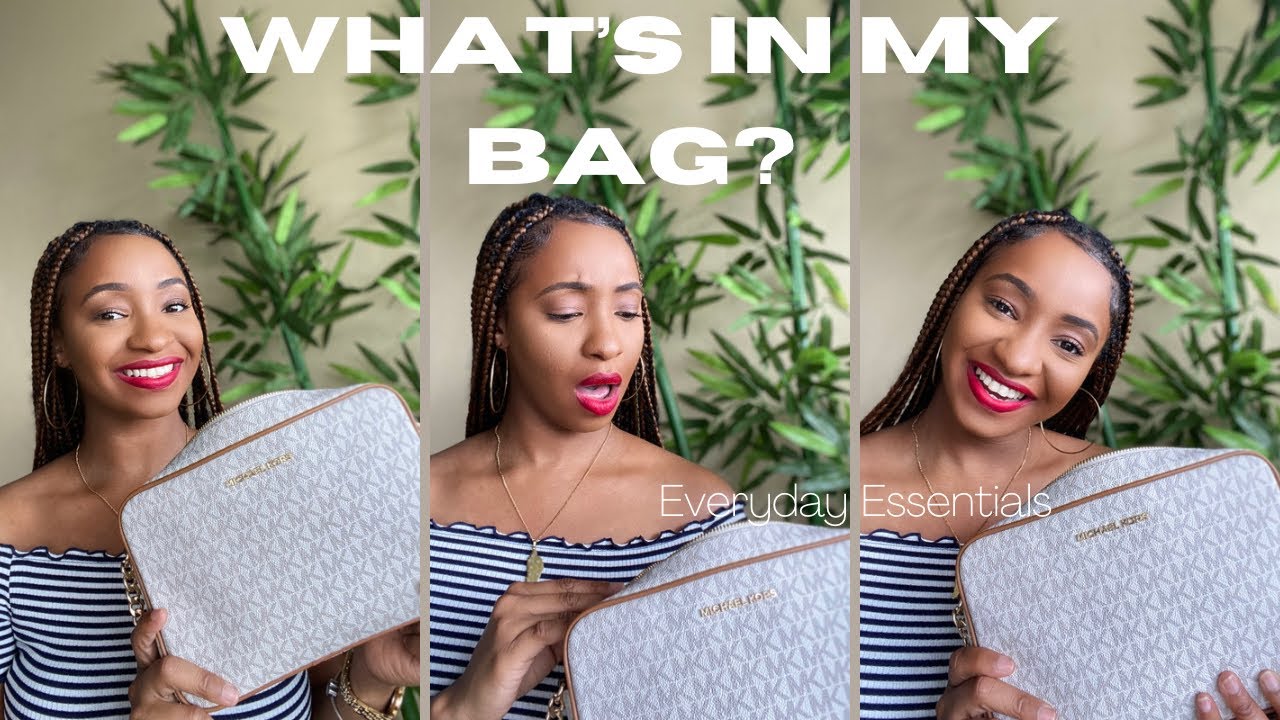 WHAT'S IN MY BAG 2022 | EVERYDAY ESSENTIALS | MICHAEL KORS CROSS BODY BAG