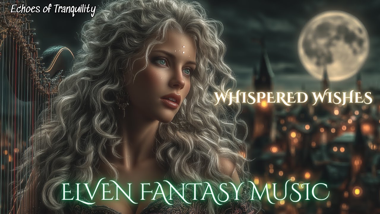 Whispered Wishes: An Enchanted Celtic Fantasy Lullaby of Dreams, Moonlight & Harp