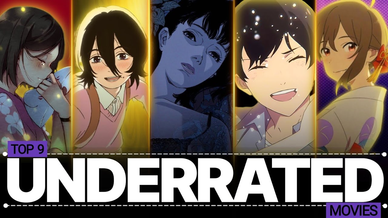 Top 9 Most UNDERRATED Anime Movies | Hidden Gem 