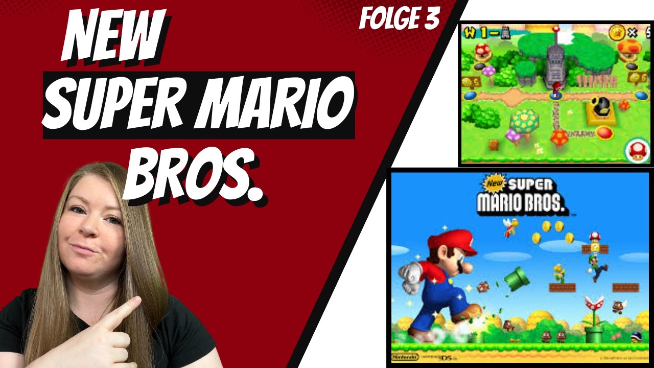 Wer brauch schon Dark Souls? :D - Let´s Play New Super Mario Bros. (Folge 3)