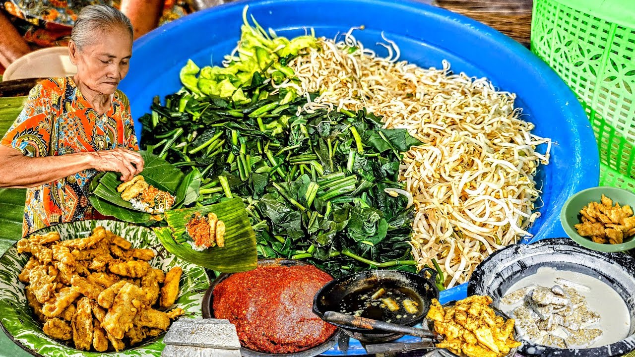 Cuma Rp 3.000 MURAH TIDAK ADA TANDINGAN!! 2 JAM SAJA LANGSUNG HABIS - Sego Pecel Mbah Tin