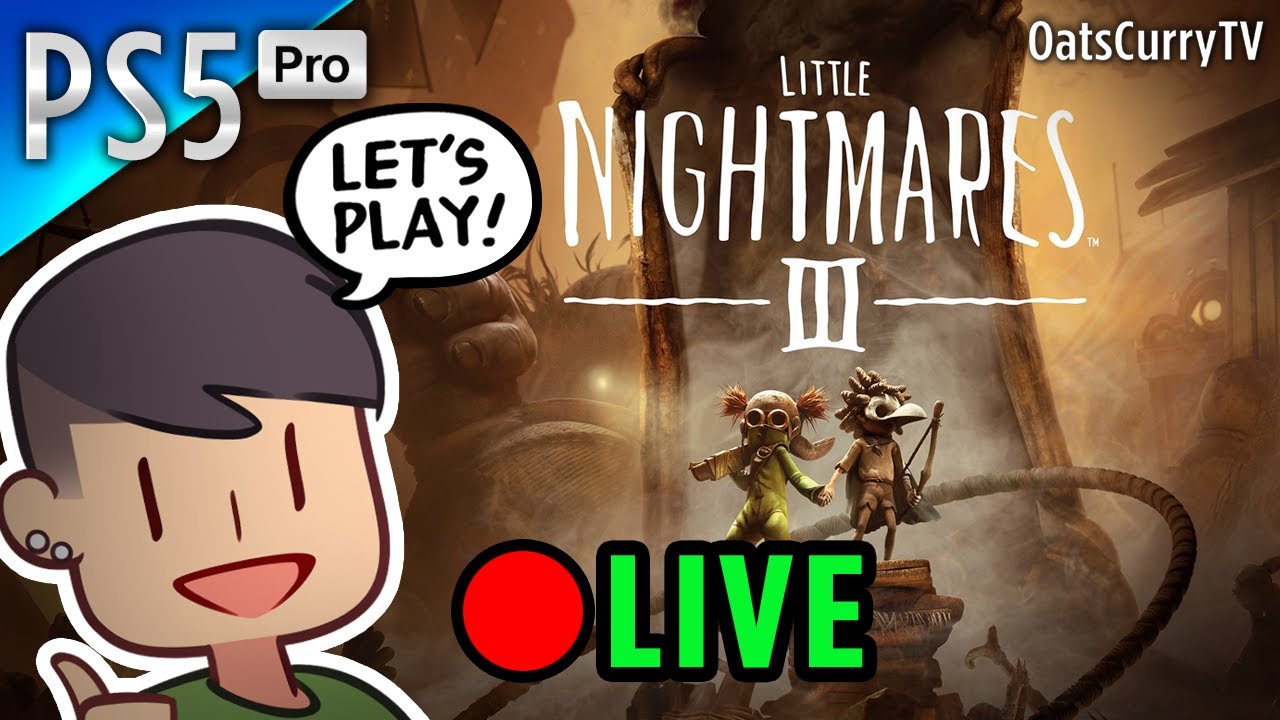 🔴 LIVE: First Time In The Dark 👁️ | Little Nightmares III (PS5 Pro) Part 1