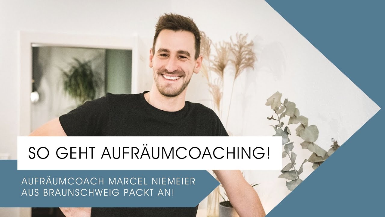 SO GEHT AUFRÄUMCOACHING - Marcel Niemeier packt an bei einer realen Kundin aus Braunschweig.