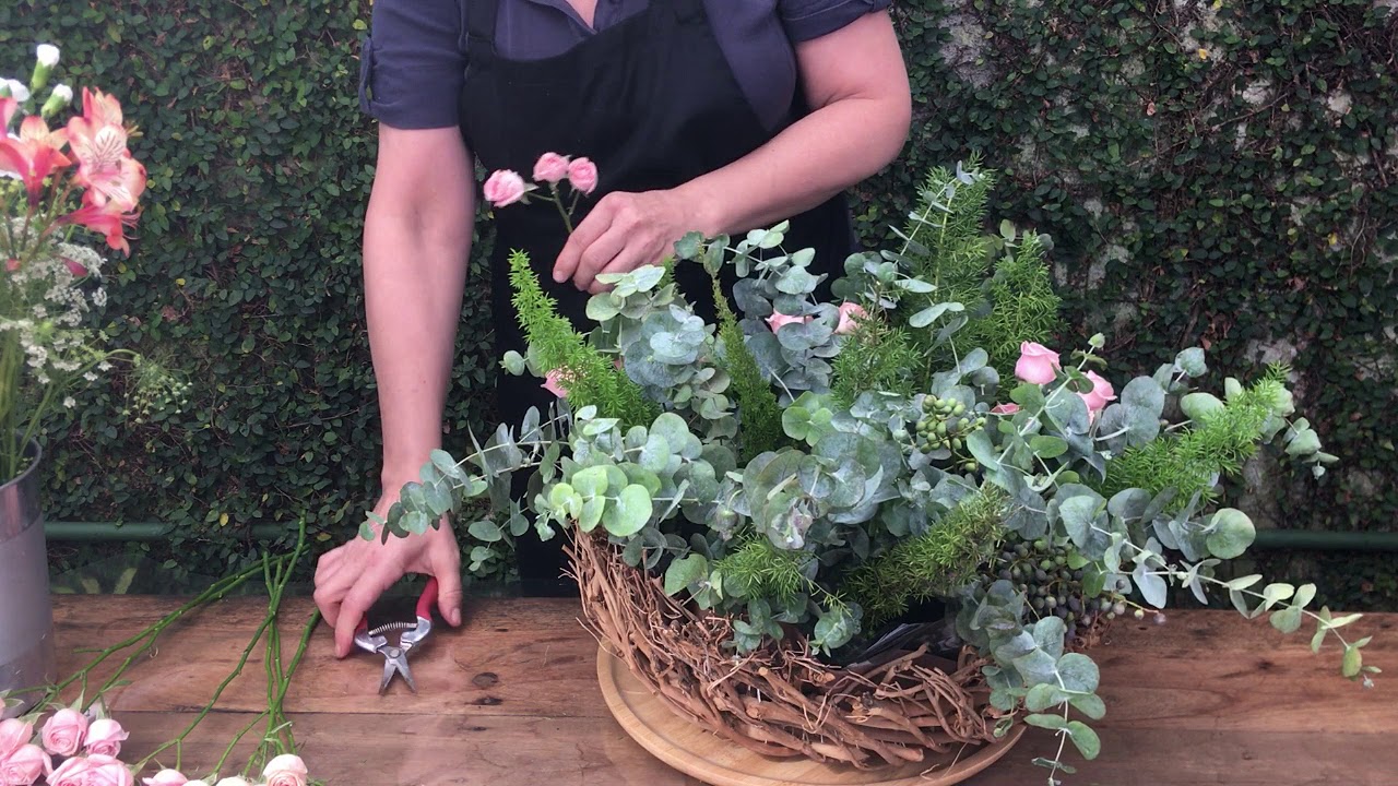 Arranjo Floral  Estilo Rústico por Lú Gallottini