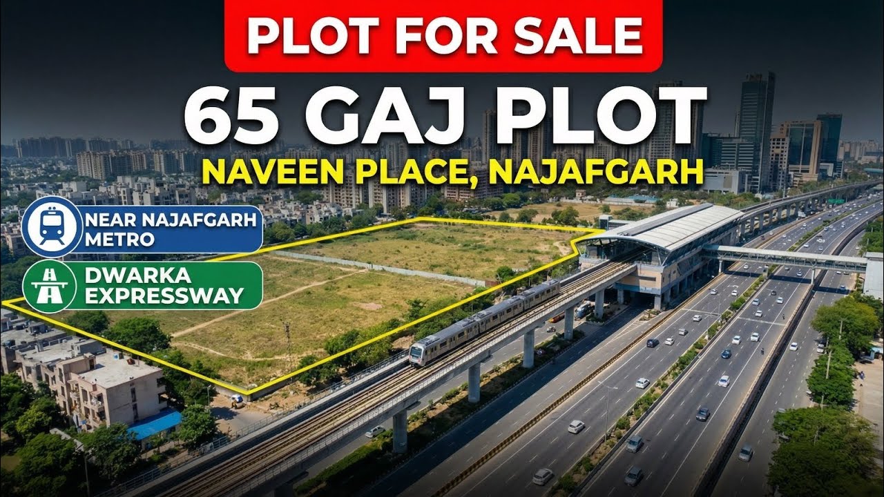 Get your own land now  🔴||  65 Gaj plot || Naveen place Najafgarh  ||  Delhi
