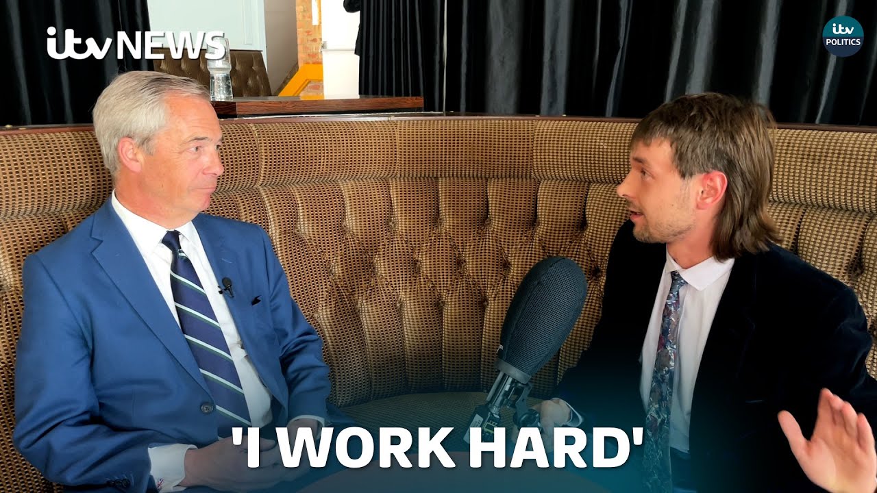 Nigel Farage reveals first thing he'd do as PM and his biggest weakness | ITV News