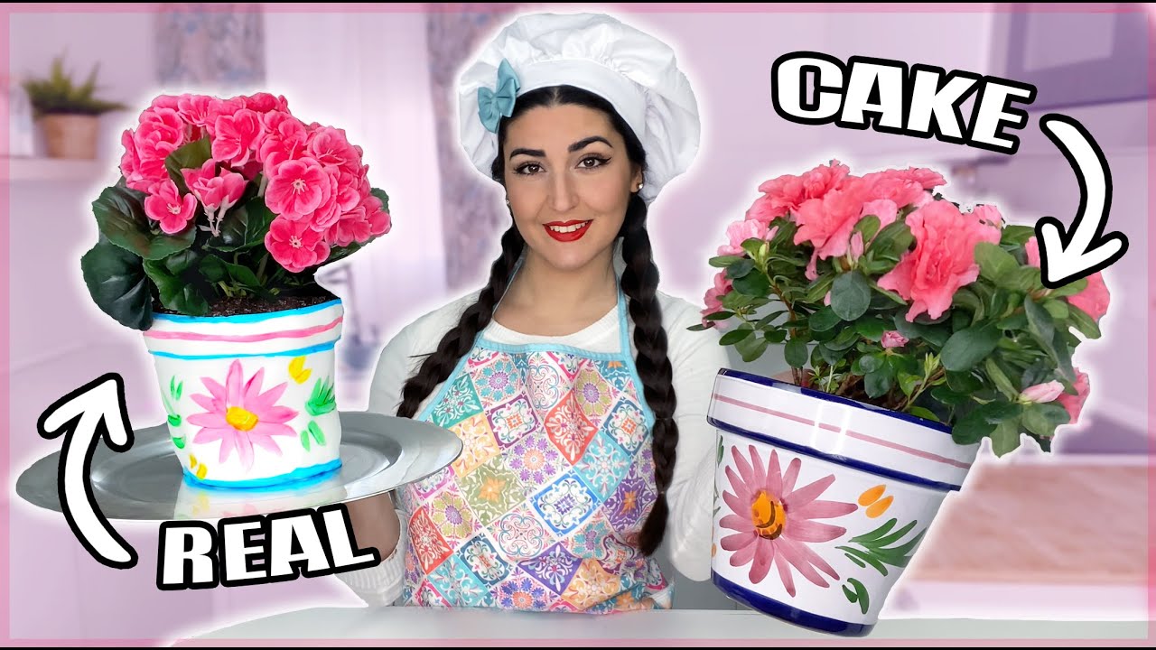 🪴 Tarta de Maceta para la Abuelita 🪴 | La Pelo