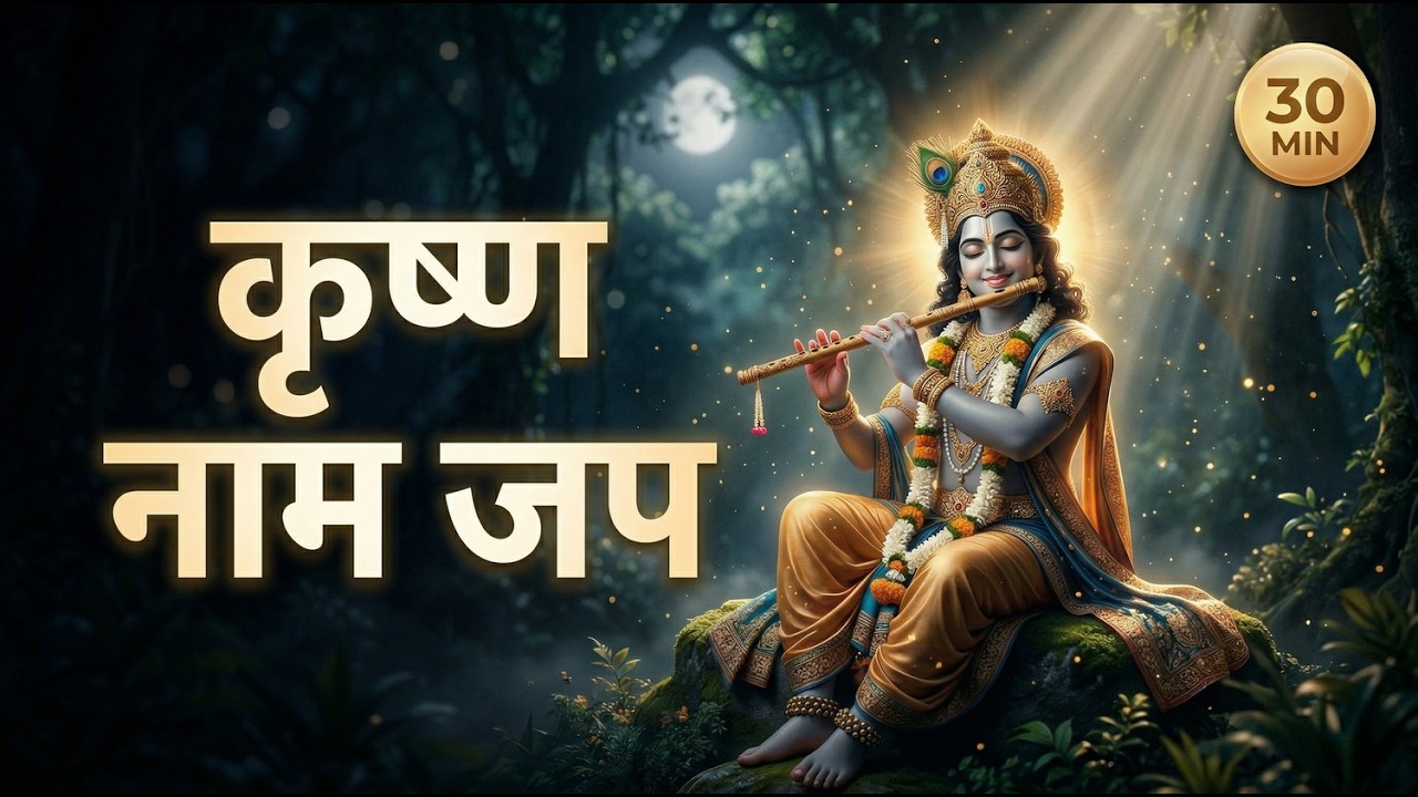 Shri Krishna Govind Hare Murari | 30 Min Krishna Naam Jap | Peaceful Krishna Chant