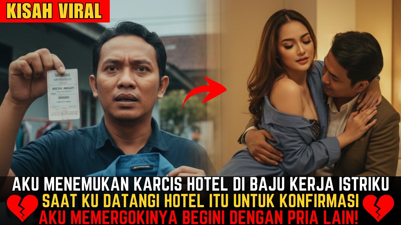 AKU MENEMUKAN KARCIS HOTEL DI BAJU KERJA ISTRIKU! SAAT KU DATANGI, AKU PERGOKI DIA DENGAN PRIA LAIN!