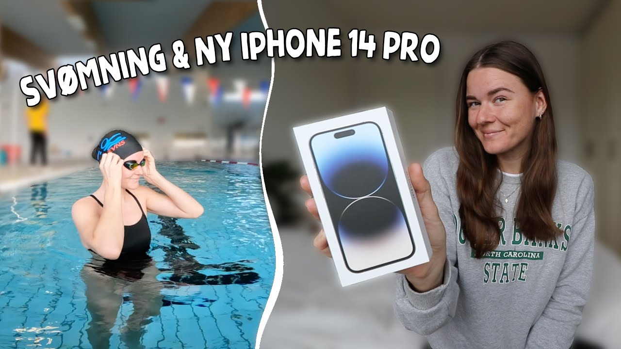 NY IPHONE 14 PRO & SVØMMER FOR FØRSTE GANG I 3 MÅNEDER!