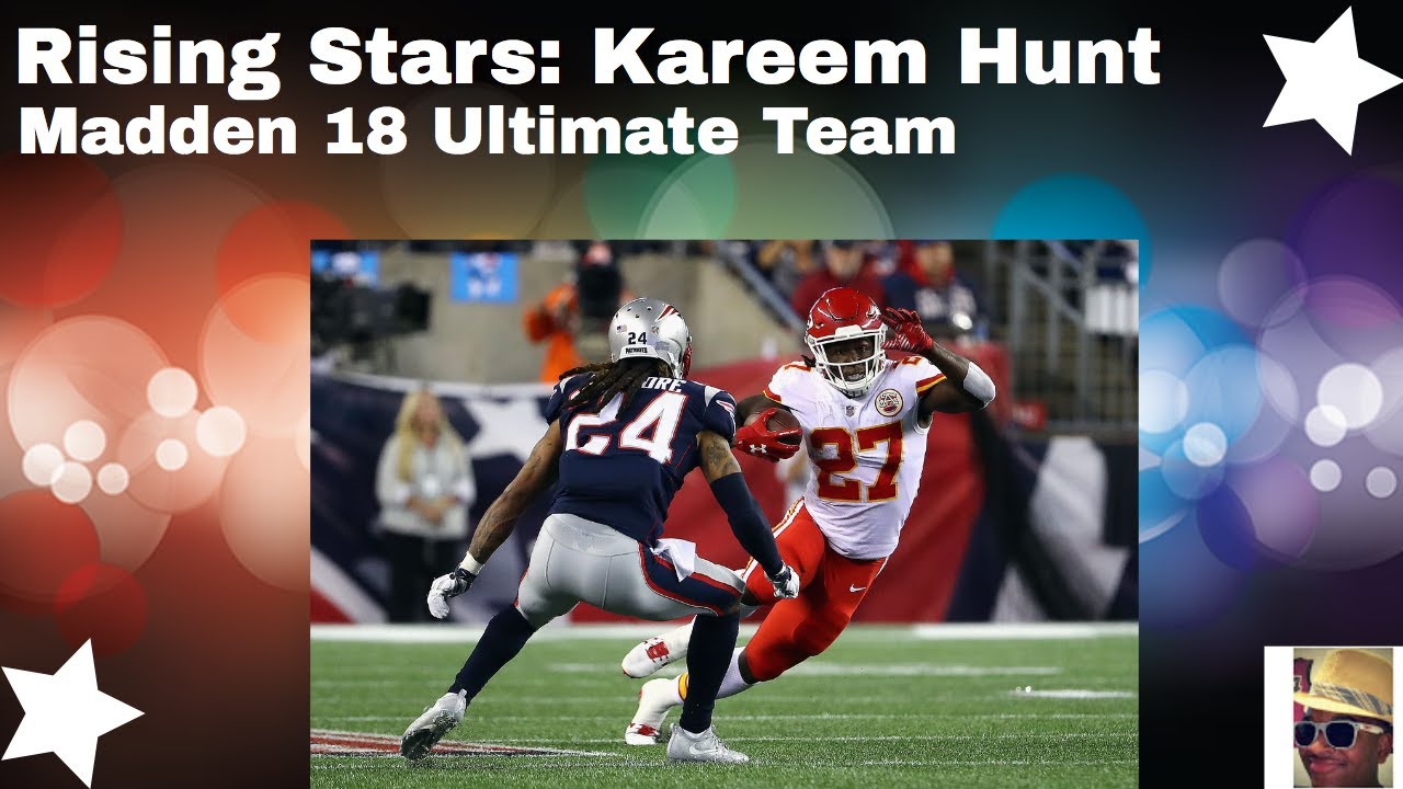 Madden 18 Ultimate team Rising Stars: Kareem Hunt