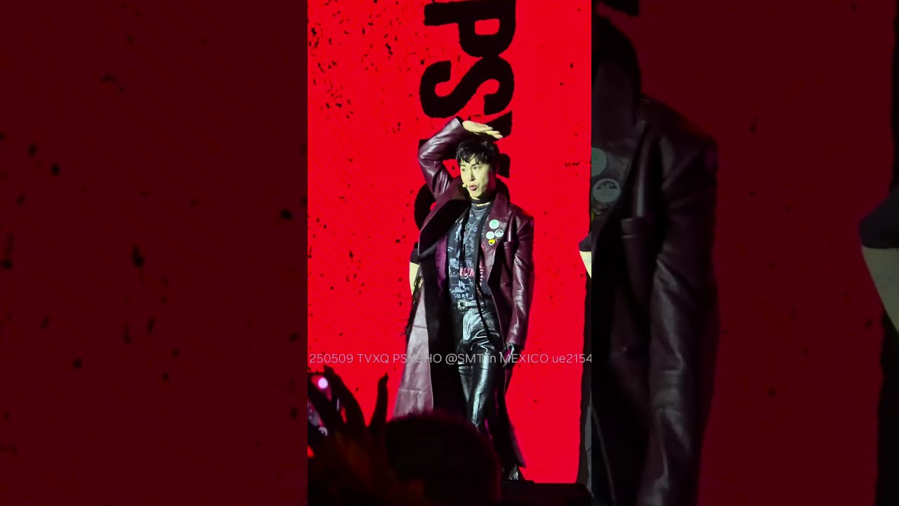250509 TVXQ! PSYCHO (Yunho focused) @SMTOWN in MEXICO ​