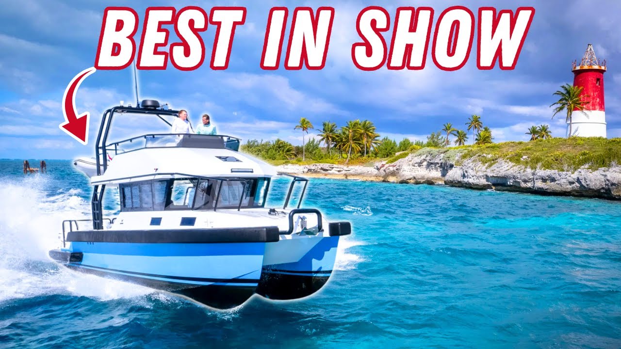 I Found The Best Boat At The Boat Show!! | Vandal Marine!!