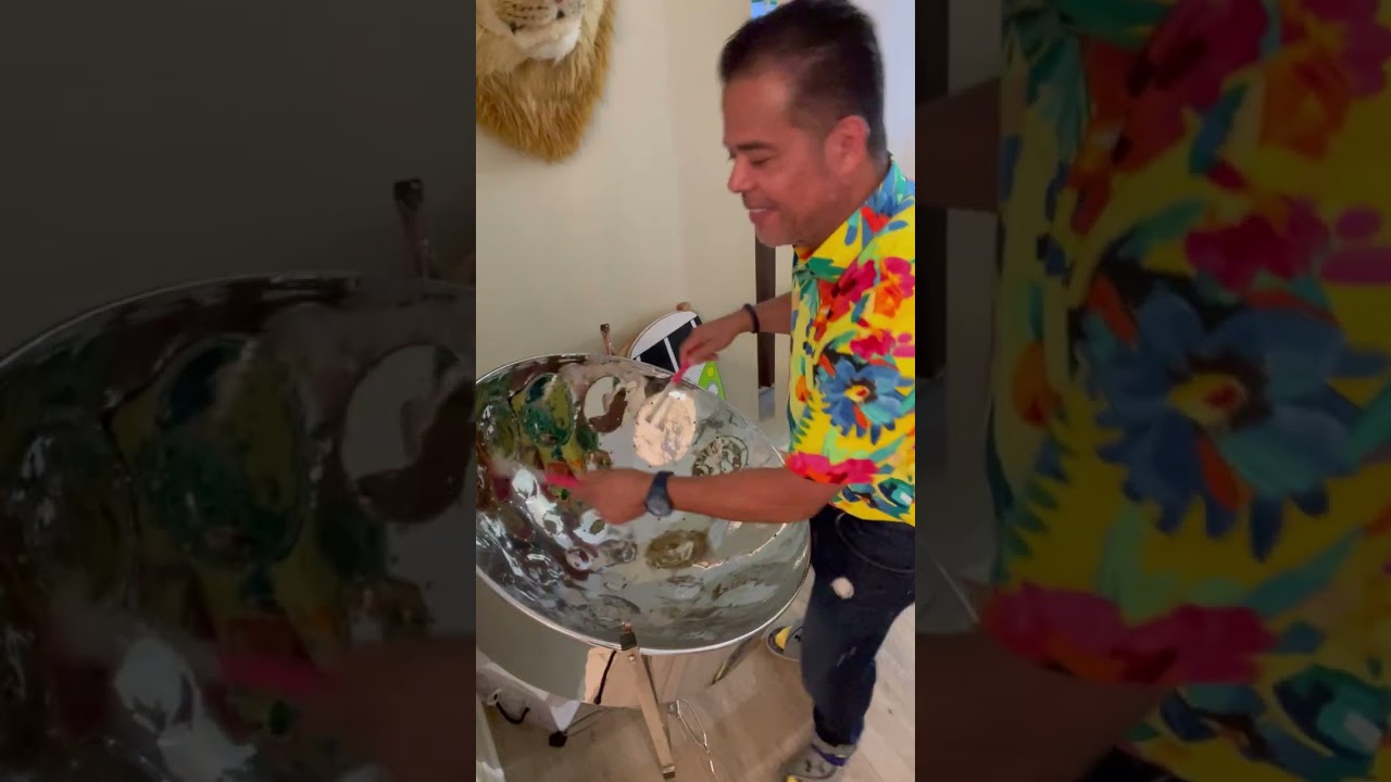 Salta en el Rio  Merengue Steel Drum #steeldrum #tropicalpraises