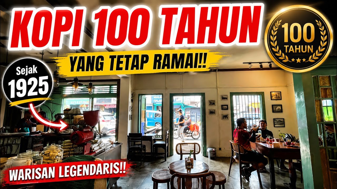 Kopi BahSipit 1925: Warisan 100 Tahun yang Tetap Ramai!! 