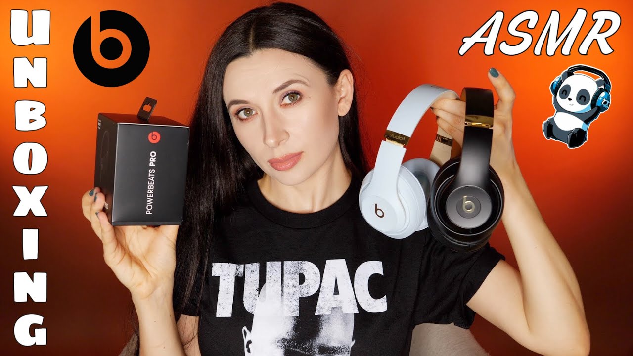 Beats Studio3 & Powerbeats Pro Unboxing *ASMR