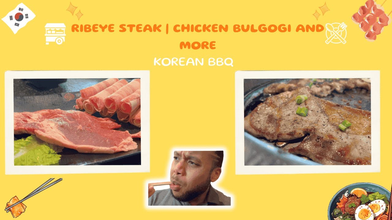 Best Korean BBQ in Cincinnati?? | Ribeye Steak & Beef Bulgogi Food Tour!