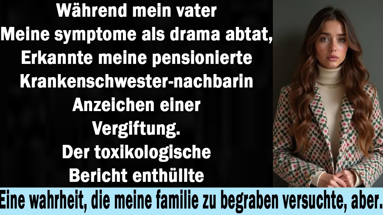 Stiefschwester vergiftet mein Essen; Vater: „Drama“ – Nachbar bringt mich in die Notaufnahme