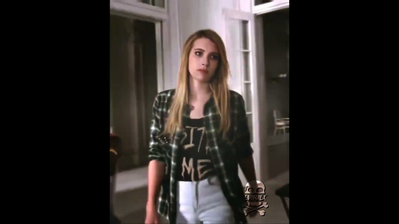 follow me on tiktok @evanaex. #emmaroberts #taissafarmiga #americanhorrorstory
