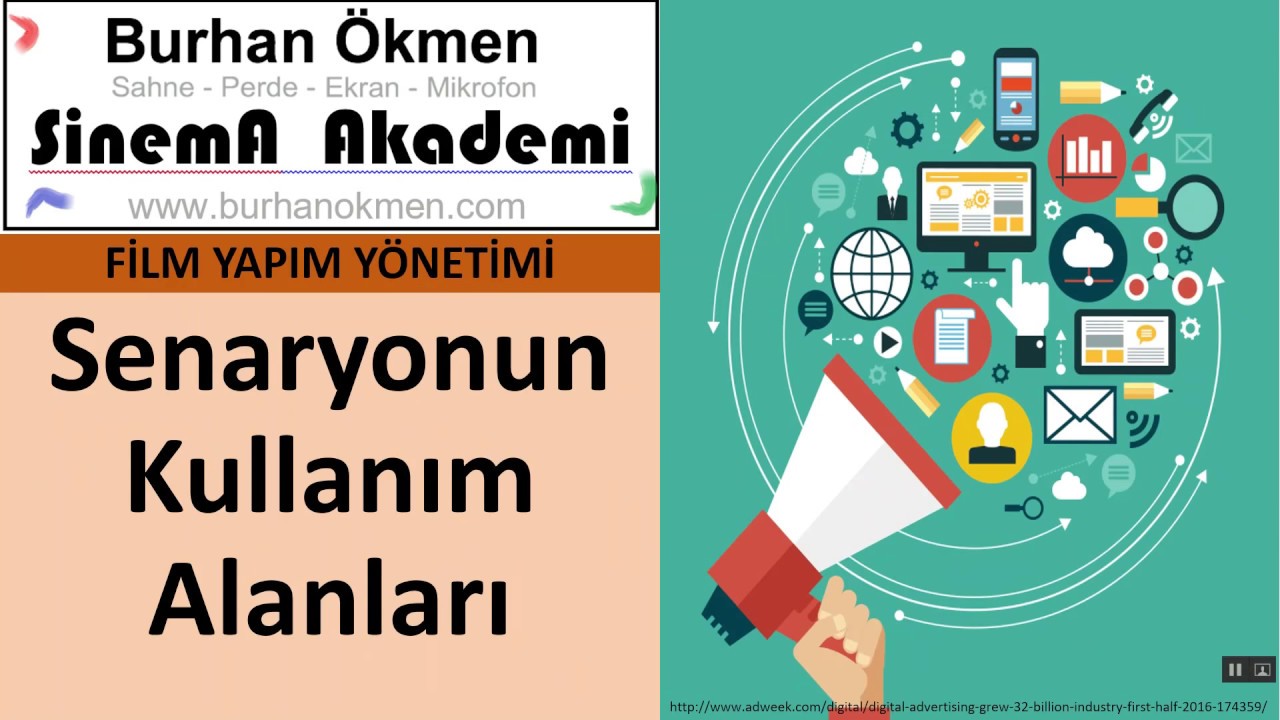 FYY.09.c - Senaryonun Kullanım Alanları, (Film Yapım Y&ouml;netimi)
