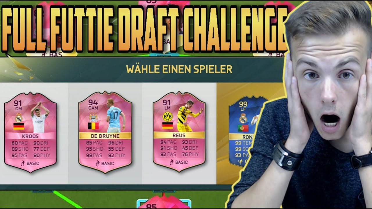 DIE KRASSESTE CHALLENGE !! | FULL FUTTIE DRAFT CHALLENGE !! | FIFA 16 Fut Draft (Deutsch)