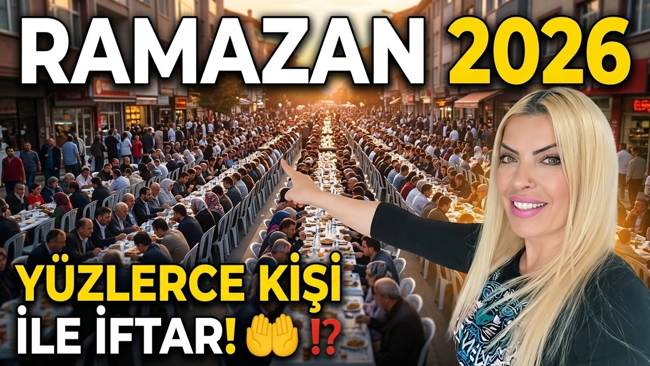 RAMAZAN 2026 ve BİR İLK⁉️ YÜZLERCE KİŞİYLE İFTAR YAPTIK🤲