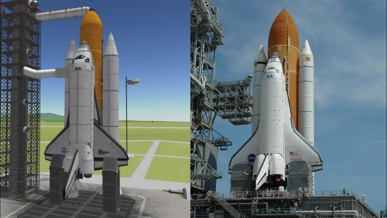KSP Space Shuttle Replica Mission (100% Stock)