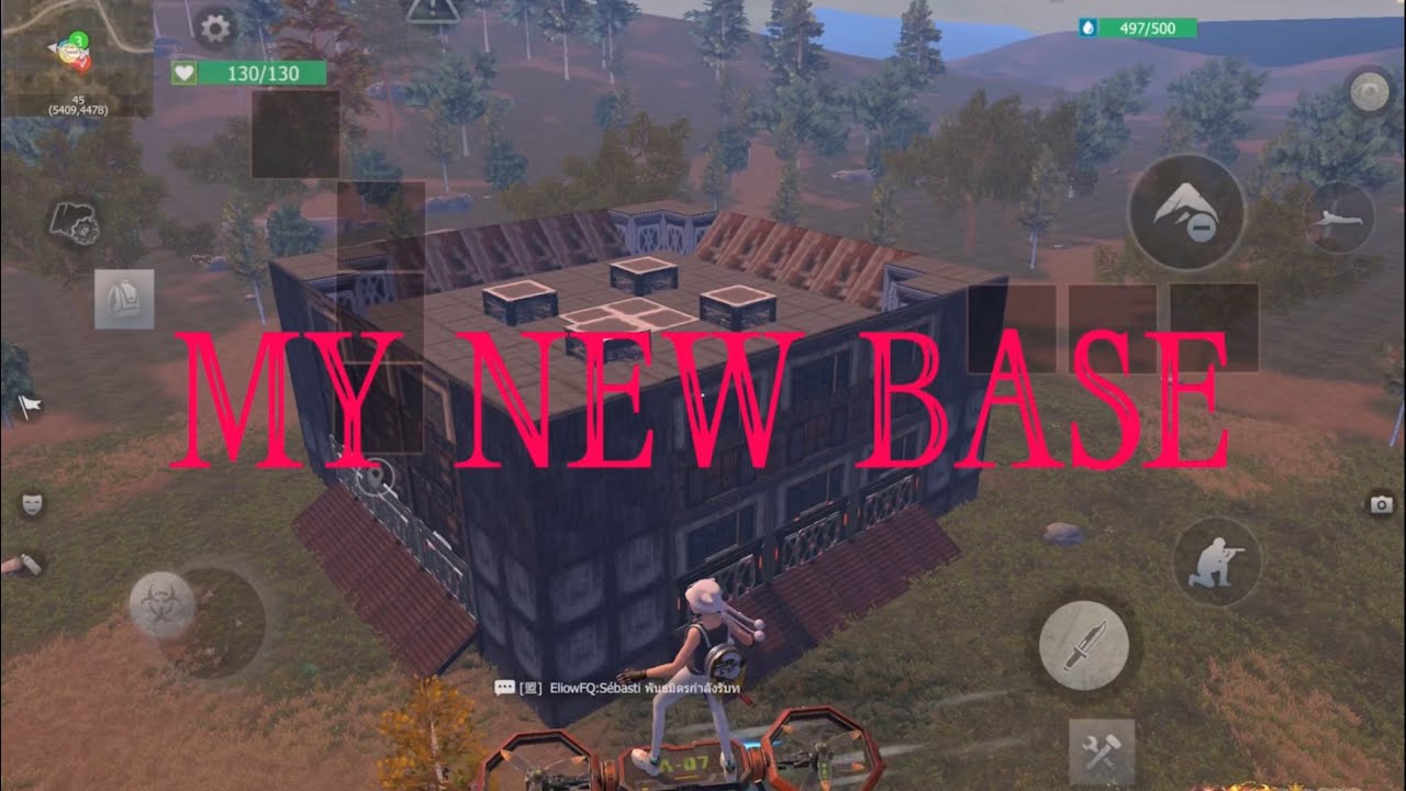 MEU NOVO MODELO DE BASE PARA SQUAD. LAST ISLAND OF SURVIVAL.